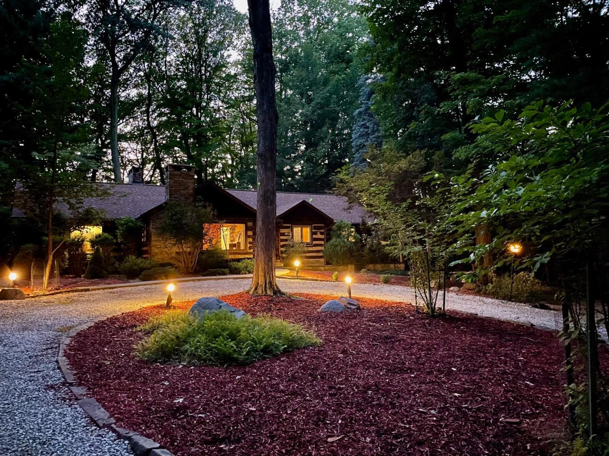 Log Cabin - Natures Oasis - Fire Pit & Gazebo Cleveland Exteriör bild